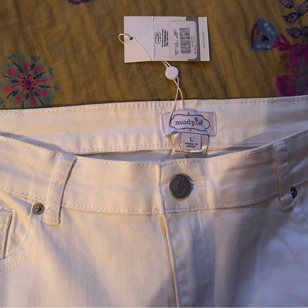 Mud Pie Cream Pants